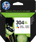 Cartus cerneala HP N9K07AE#UUS ,Color ,300 pagini ,Original (304xl) 