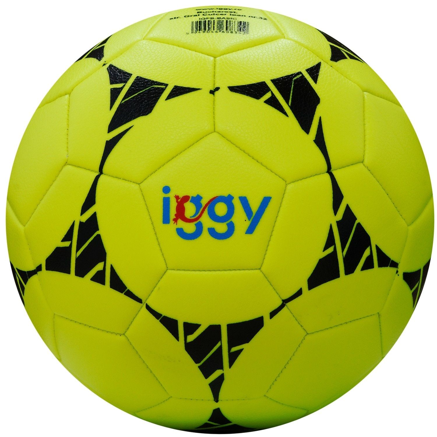 MINGE FOTBAL IGGY material PVC + cusatura, dimensiune 5, greutate 410 grame  IGFB-BASIC 