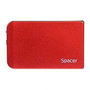 RACK extern SPACER, pt HDD/SSD, 2.5 inch, S-ATA, interfata PC USB 3.0, plastic, Bleu,  SPR-25612BL  (include TV 0.75 lei)