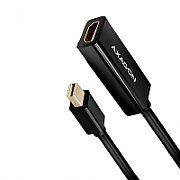 Mini DP > HDMI 1.4 adapter activ 4K/30Hz, alb