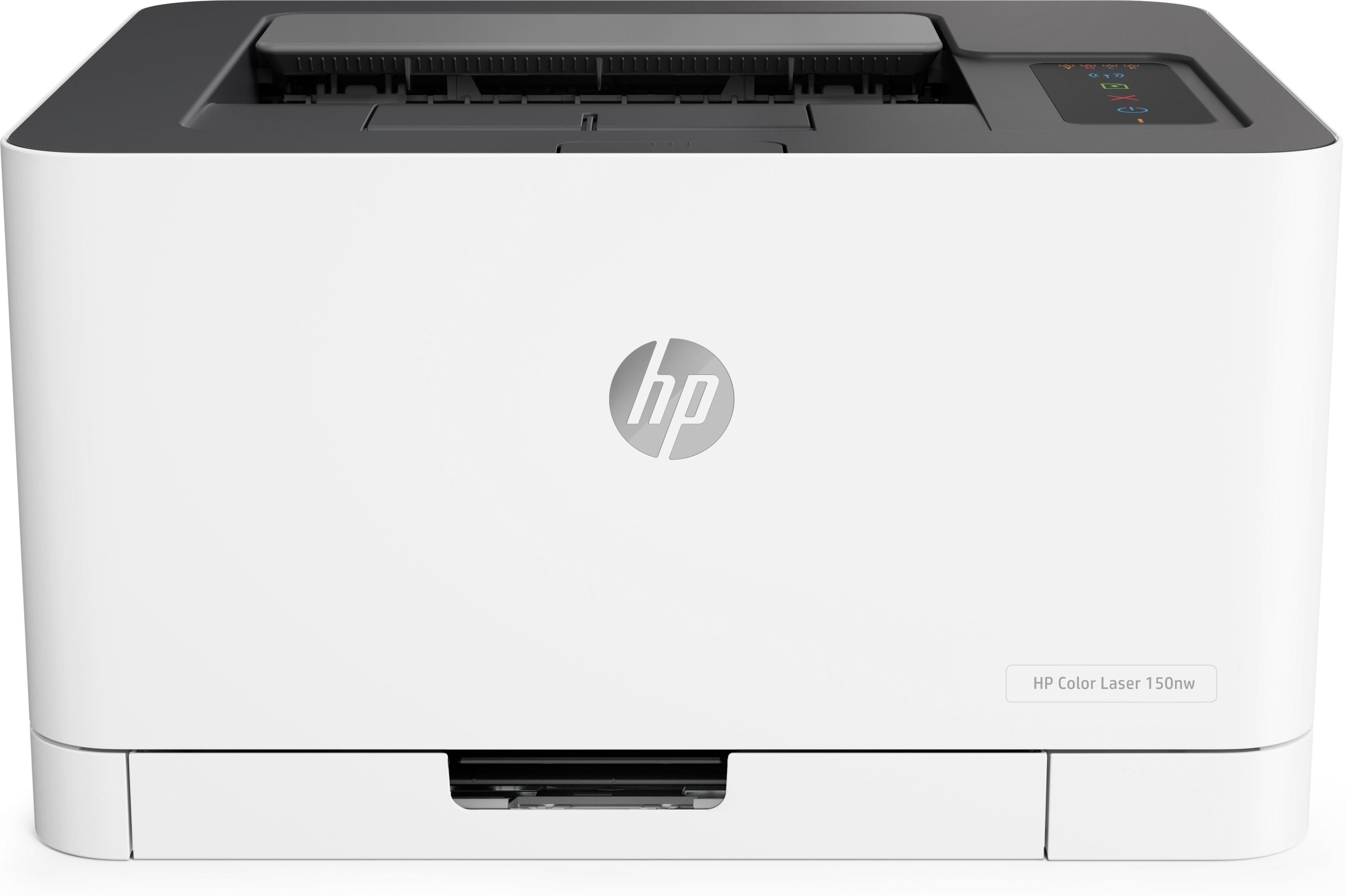 Imprimanta laser color HP 150nw, A4, USB 2.0, Wi-Fi, 18 ppm negru, 4 ppm color