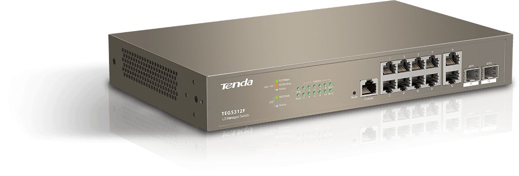 Tenda Switch Tenda TEG5312F, 12 port, 10/100/1000 Mbps