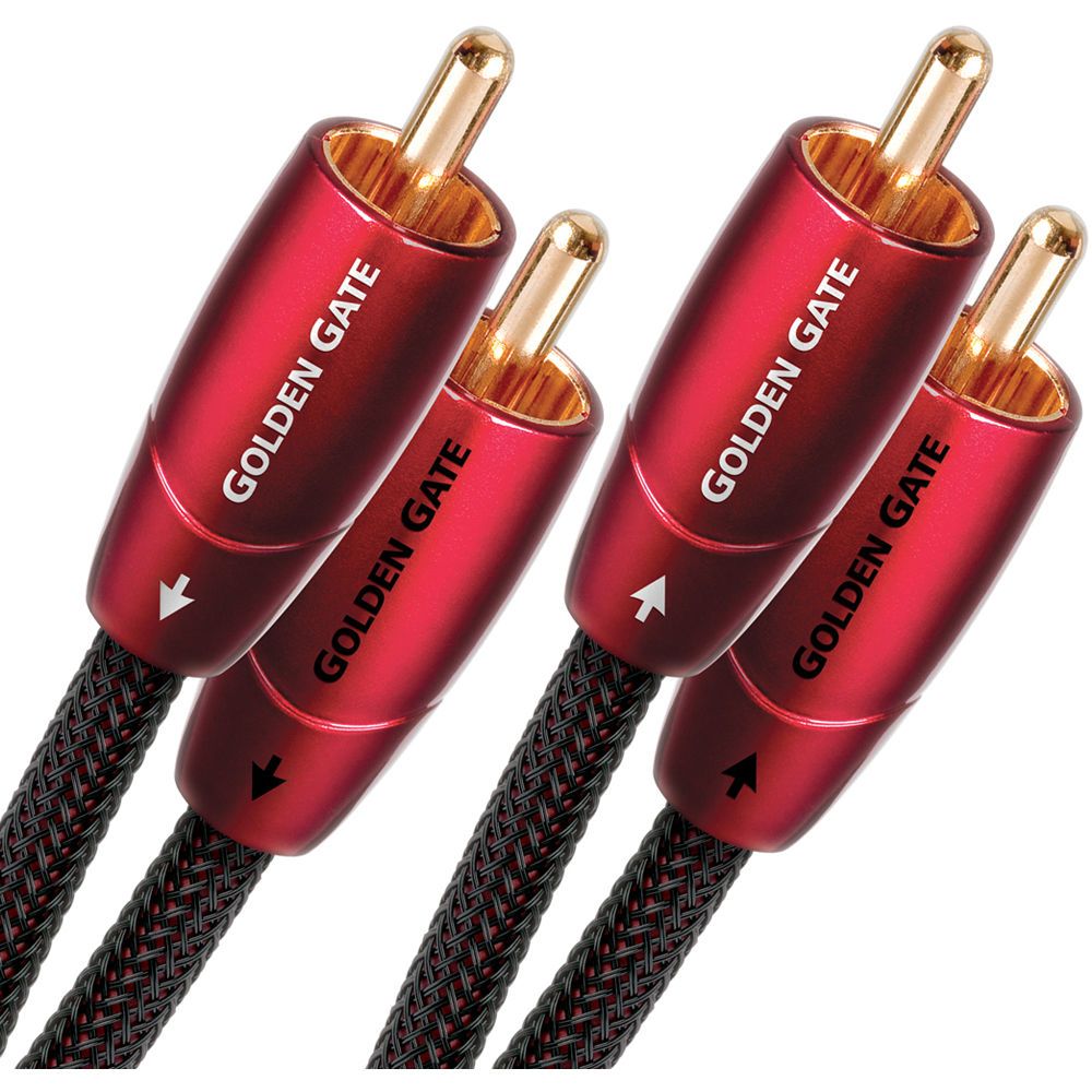 Cablu audio 2RCA - 2RCA AudioQuest Golden Gate, 1.5m