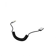 ADAPTOR Bluetooth Jack 3.5 Baseus BA01, alimentare USB, convertor audio wireless, versiune 5.0, negru  CABA01-01  (include TV 0.18lei)