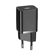 INCARCATOR retea Baseus Super Si, Quick Charge 20W, 1 x USB Type-C 5V/3A, alb  CCSUP-B02  (include TV 0.8lei)