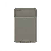 PORTCARD silicon Baseus, compatibil cu majoritatea telefoanelor de pe piata, atat timp cat telefonul este mai lat de 62 mm si mai lung de 95mm, gri deschis  ACKD-A0G 