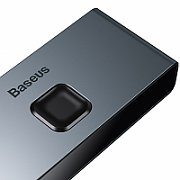 SWITCH video Baseus Matrix, HDMI bidirectional - 2x HDMI 4K / 30 Hz, gri  CAHUB-BC0G  (include TV 0.8lei)