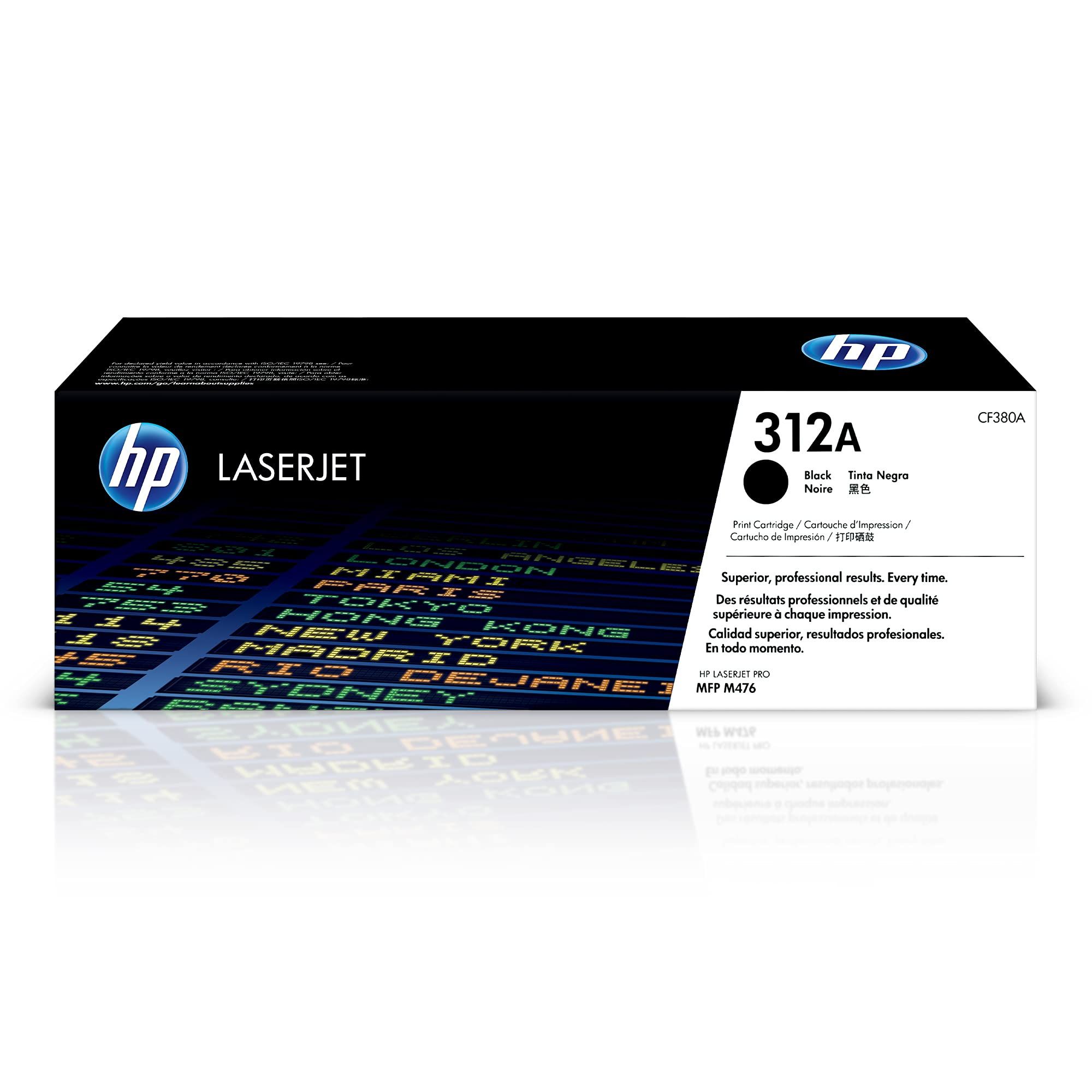 Cartus toner HP CF380A ,Negru ,2400 pagini ,Original (312A) 