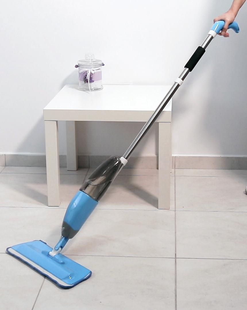 MOP SUPER  EASY SPRAY CU REZERVOR DETASABIL ,126 x 38 x 12 CM, ALBASTRU,VANORA HOME