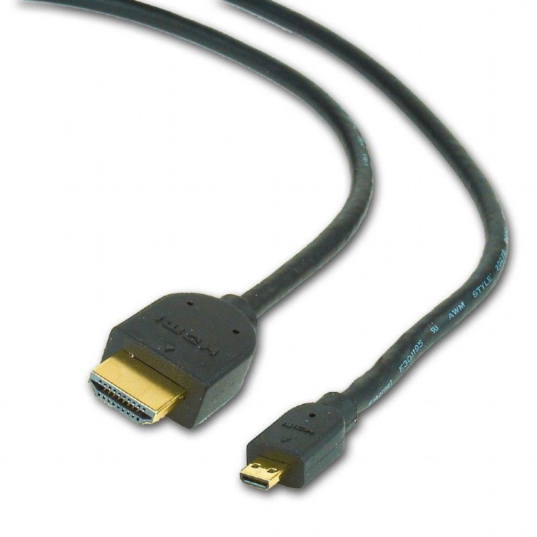 GEMBIRD CC-HDMID-15 Gembird HDMI -HDMI Micro cable with gold-plated connectors 4.5m, bulk package