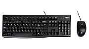 LOGITECH MK120 corded Desktop black USB - NSEA (US)