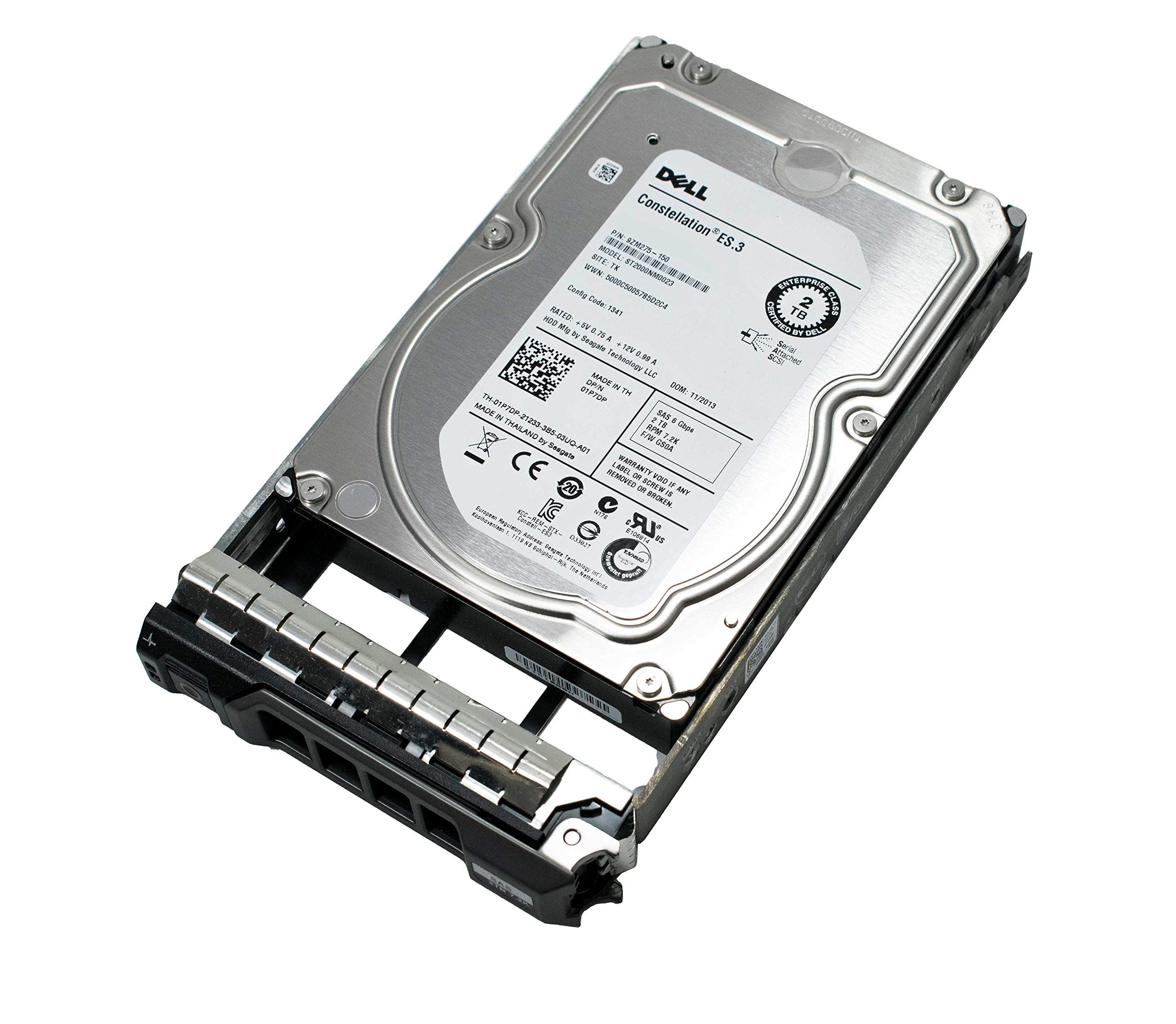 Dell 2TB 7.2K RPM SATA 6Gbps 512n 3.5in HotplugHard Drive, CK