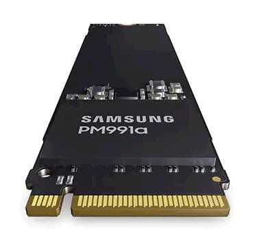 Samsung SSD M.2 (2280) 512GB Samsung PM991a (PCIe/NVMe) Read: 3100MB/s • Write: 1800MB/s • 3D-NAND TLC