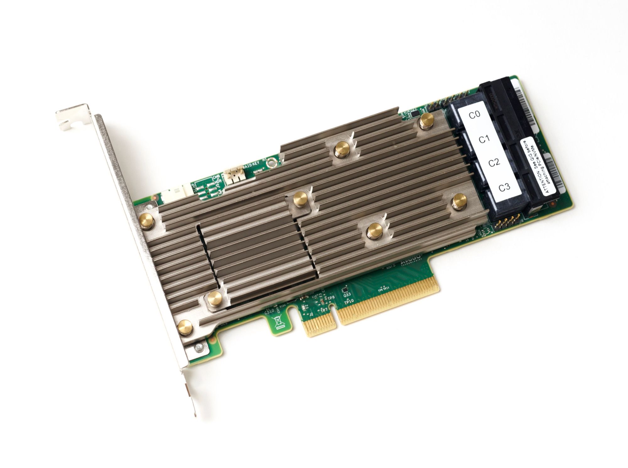 BC MegaRAID 9560-16i PCIe x8 SAS/NVMe sgl. 8GB, Tri-Mode, 240 SAS Dev./ 32 NVMe Dev.