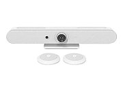 Logitech Webcam RALLY Bar Mini Conference Set white All-in-one-Videobar für mittelgroße Räume