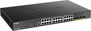 Switch D-Link DGS-1250-28XMP, 24 porturi 10 / 100 / 1000 MBs