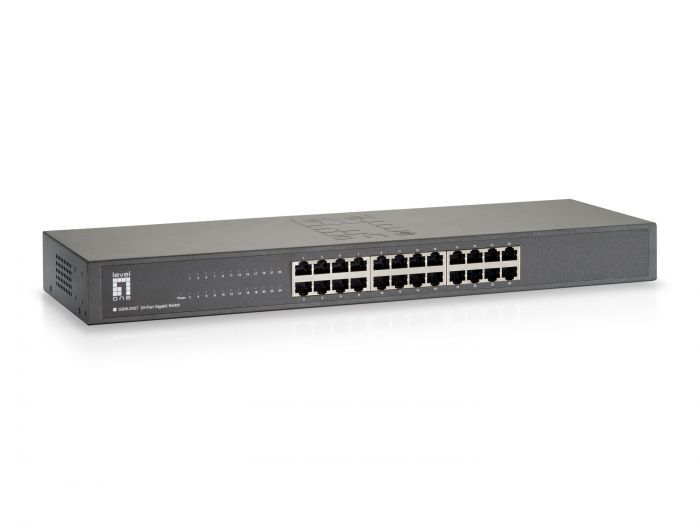 Switch LevelOne GSW-2457, 24 porturi 10 / 100 / 1000 MBs