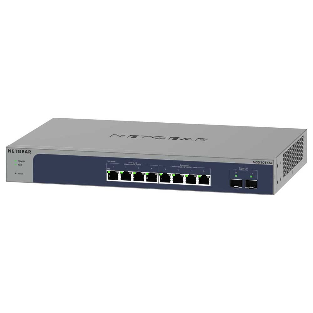 Switch NetGear MS510TXM-100EUS, 10 porturi 100 / 1000 / 10000 MBs