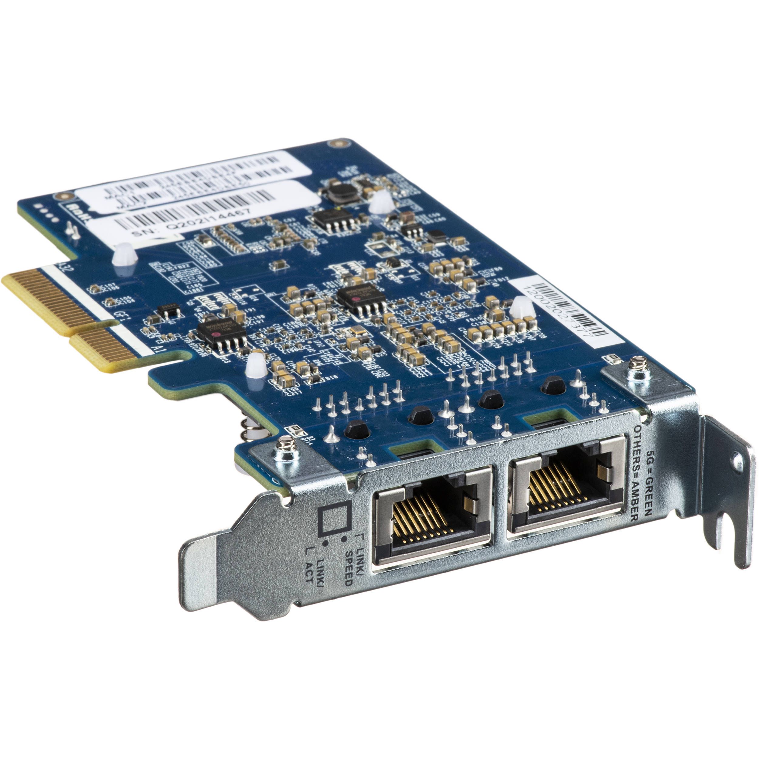 QNAP LAN Card 2x 5GbE RJ45 PCIe Erweiterungskarte