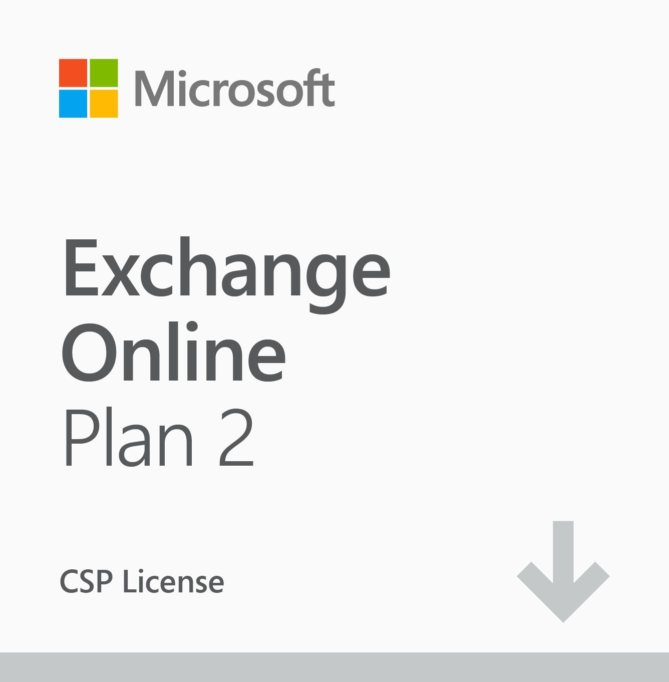 CSP Exchange Online (Plan 2) [1J1J] New Commerce