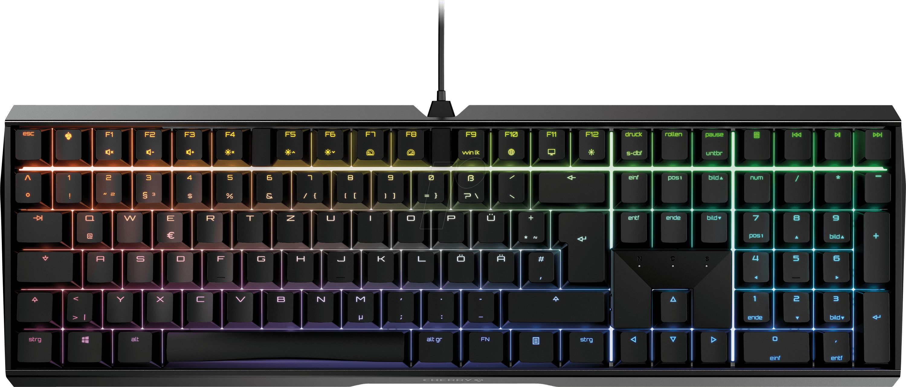 Cherry Keyboard CHERRY MX BOARD 3.0 S [DE] RED SILENT SWITCH black