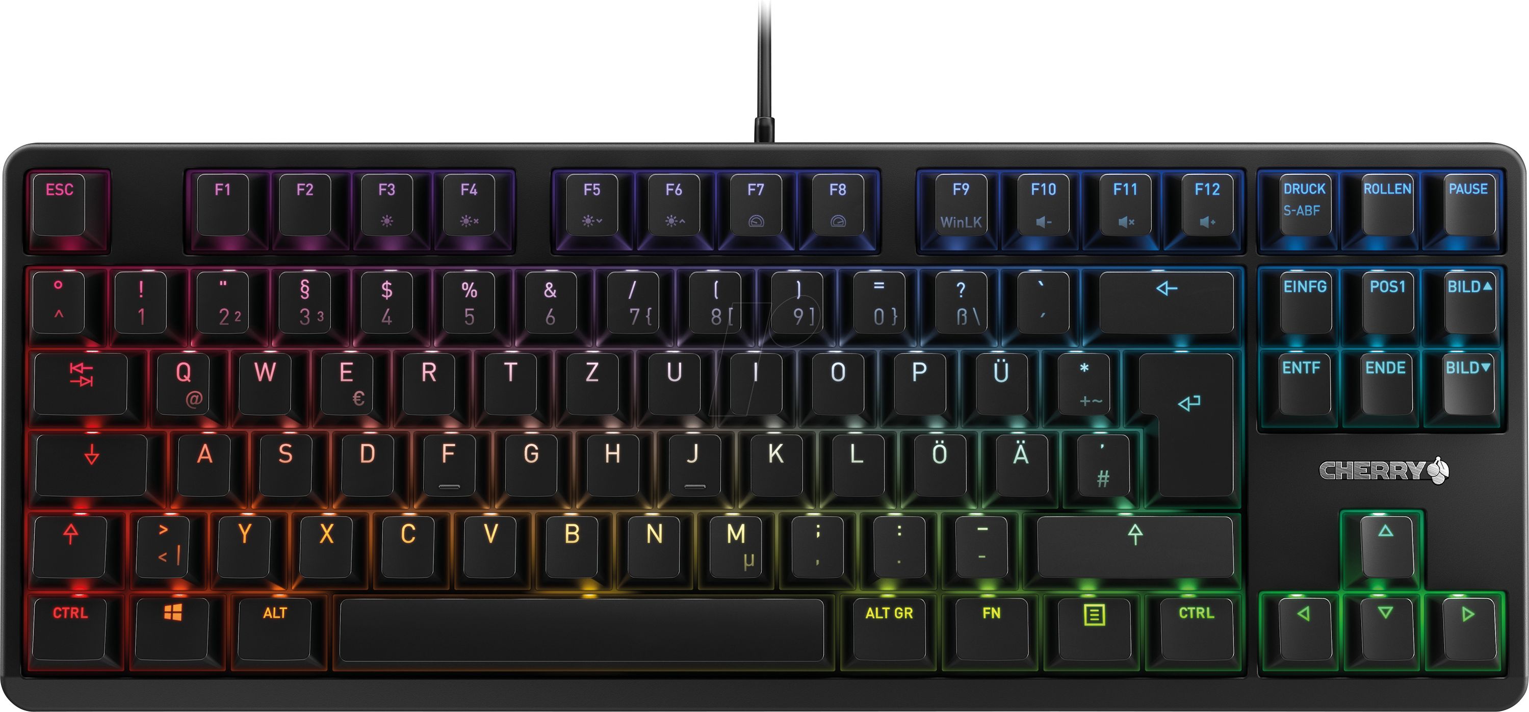 Cherry Keyboard G80-3000N RGB TKL [DE] black