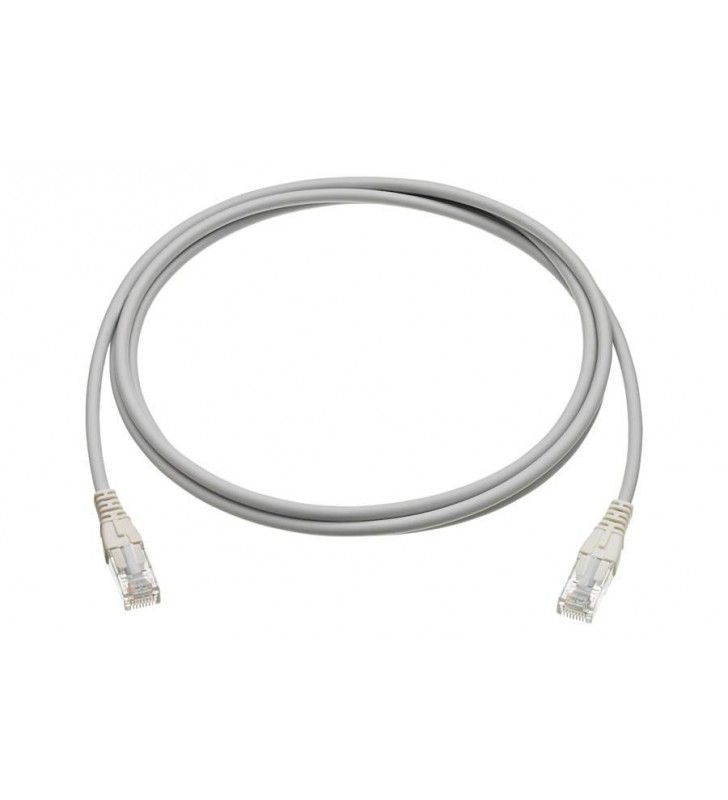 PATCH CABLE CAT6 U/UTP LSZH/3.0M GRAY UNSHIELD ...