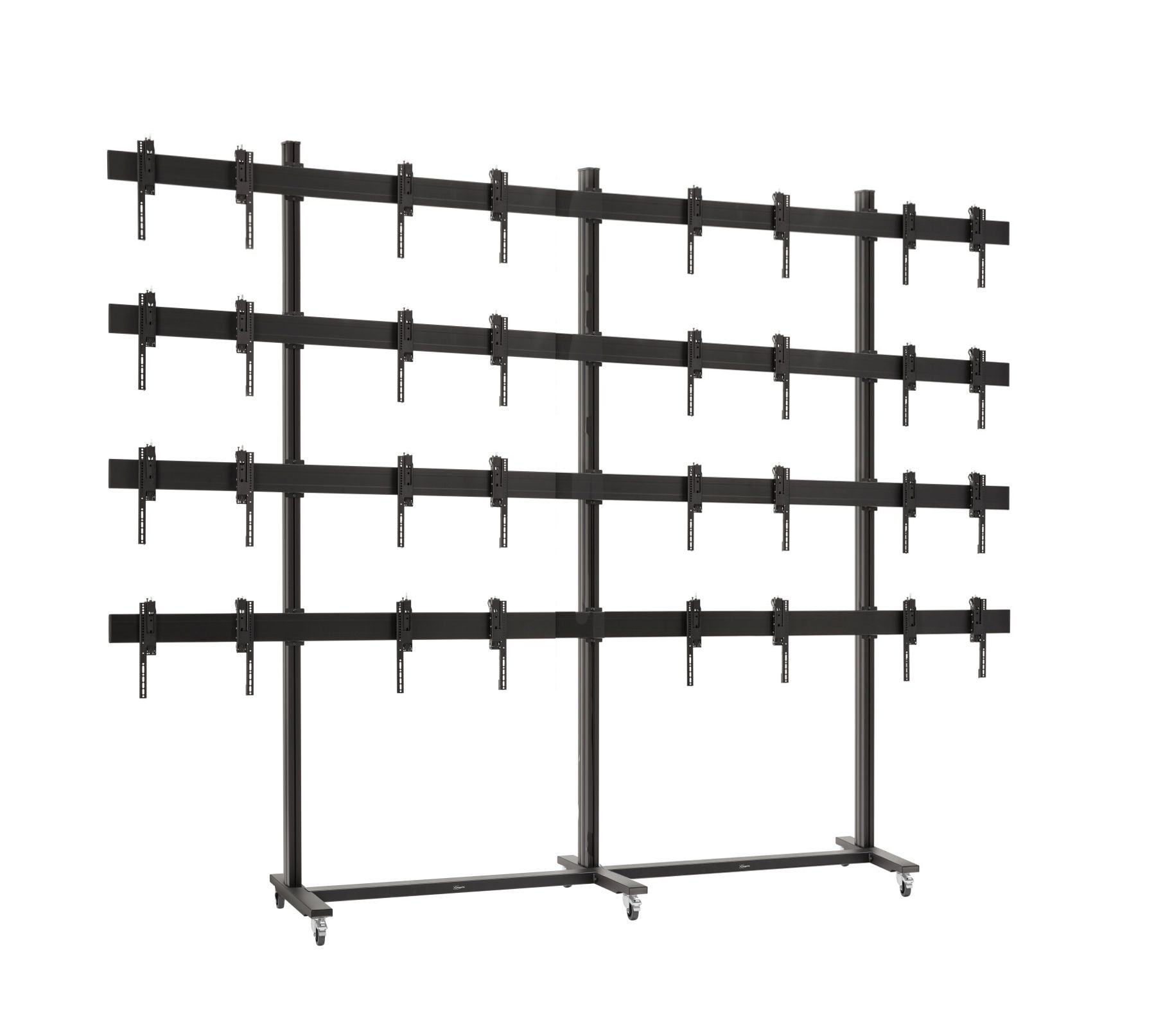 Stand Videowall 4x4 Vogel's TVW4455 cu baza mobila