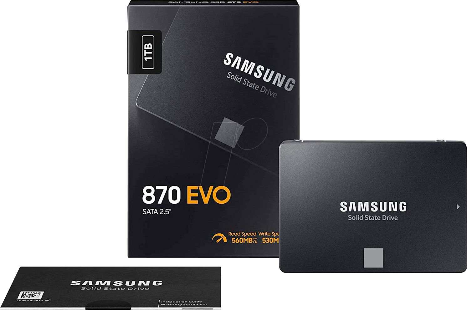 Samsung SSD 2.5  1TB Samsung 870 EVO SATA 3 ~~~ NON Reporting