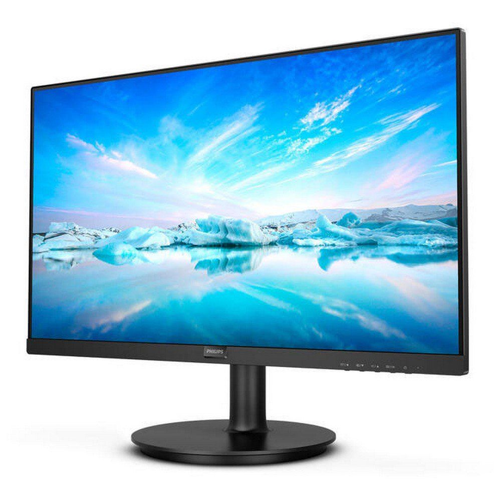 Monitor 21.5 inch LED Philips 222V8LA/00 1920 x 1080 pixeli, 75 Hz, 4 ms, Negru