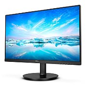 Monitor 21.5 inch LED Philips 222V8LA/00 1920 x 1080 pixeli, 75 Hz, 4 ms, Negru