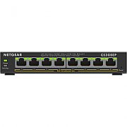 Switch NetGear GS308EP-100PES, 8 porturi 10 / 100 / 1000 MBs