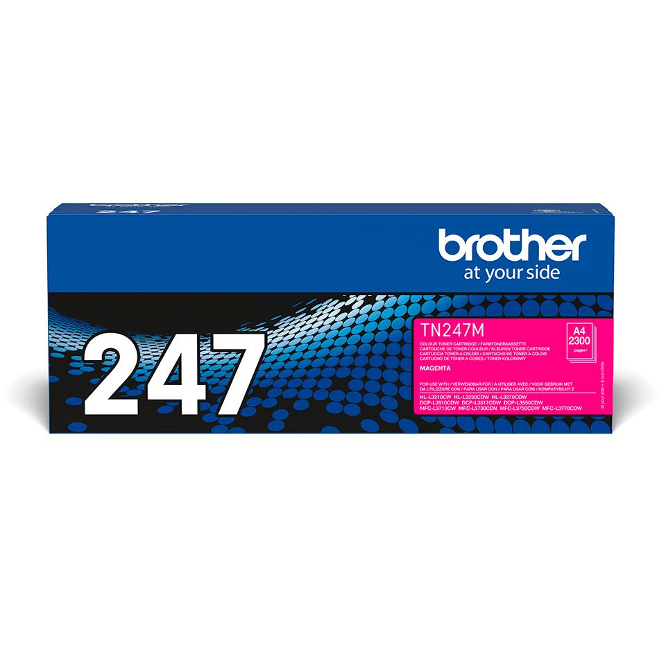 Cartus toner Brother TN-247M ,Magenta ,2300 pagini ,Original (TN-247M) 