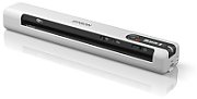 Scanner Epson DS-80W portabil, dimensiune A4, tip sheetfed, viteza scanare: 4 sec/pagina alb-negru si color, rezolutie optica 600x600dpi, , fiabilitate ciclu de lucru zilnic 300 pagini, formate ieşire : BMP, JPEG, TIFF, Scanare către multi TIFF, PDF, Scanare către PDFcăutabil, PDF/A, PNG