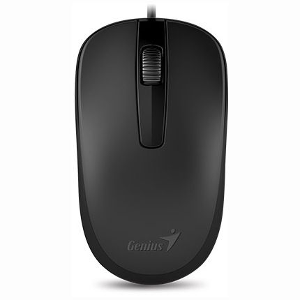 MOUSE Genius,  DX-110 , PC sau NB, cu fir, USB, optic, 1000 dpi, butoane/scroll 3/1, , negru,  31010116100  (include TV 0.18lei)