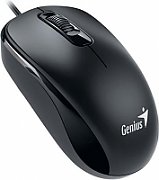MOUSE Genius,  DX-110 , PC sau NB, cu fir, USB, optic, 1000 dpi, butoane/scroll 3/1, , negru,  31010116100  (include TV 0.18lei)