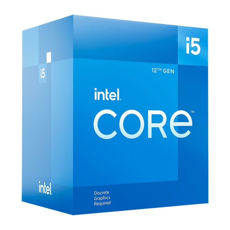 Procesor Intel Core i5-12400F, 6C / 12T, 2.50 - 4.40 GHz, 18 MB cache, 65 W, Box