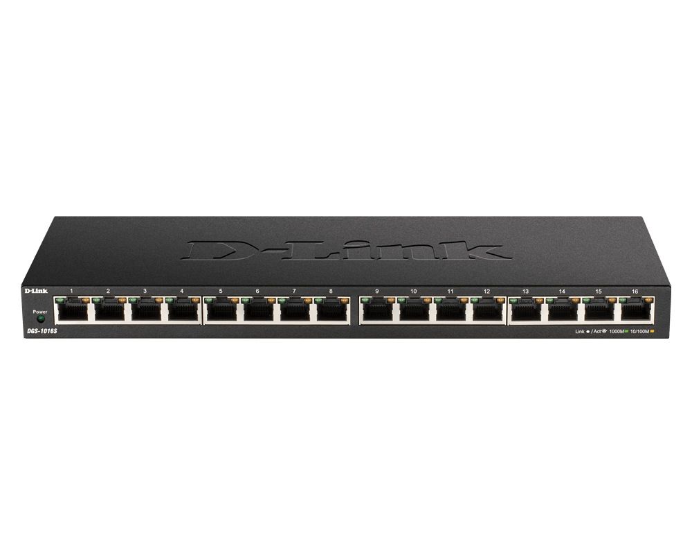 D-Link Switch D-Link DGS-1016S, 16 port,10/100/1000 Mbps