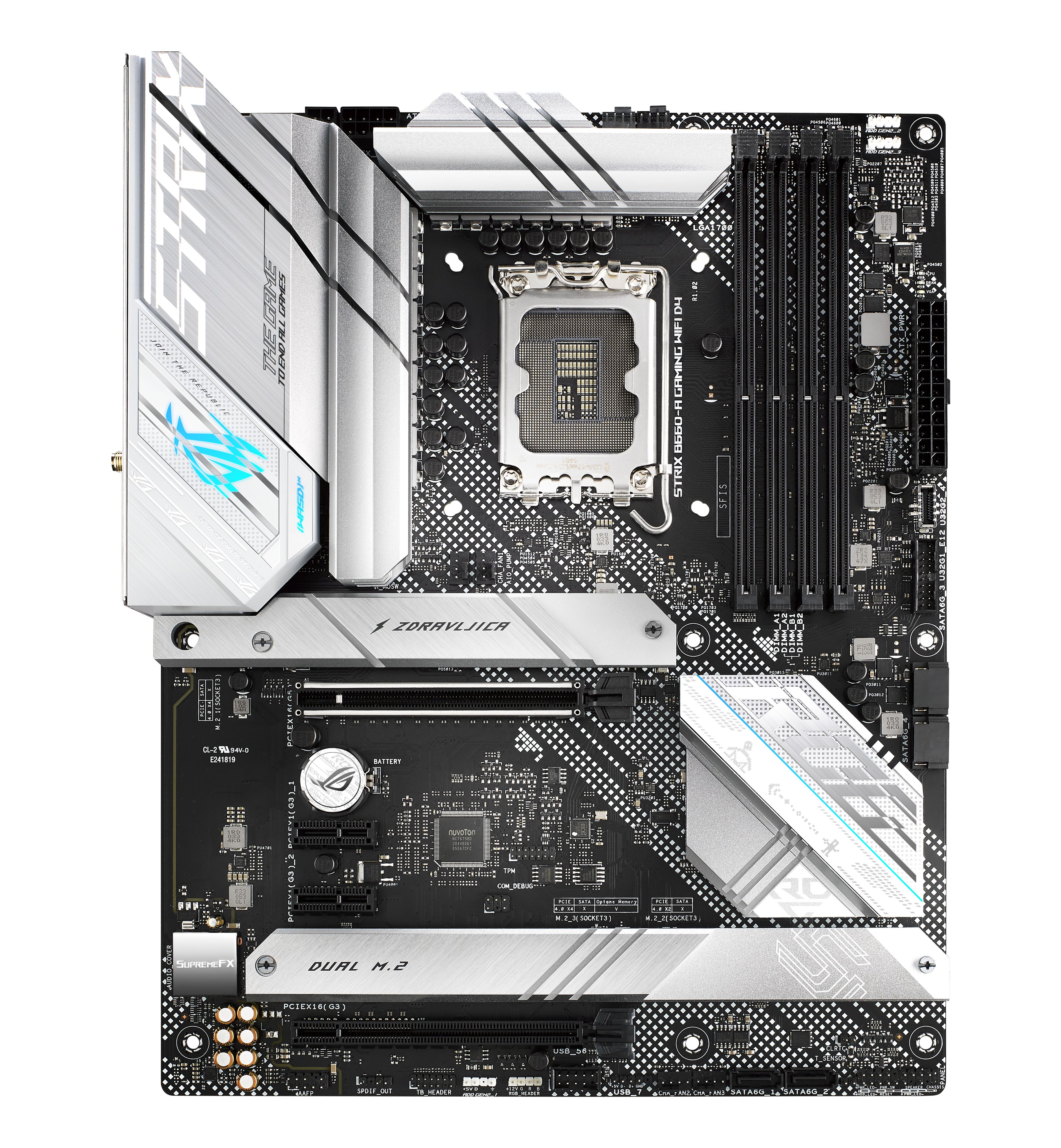 ASUS ROG STRIX B660-A GAMING WIFI D4 S1700/DDR4/ATX