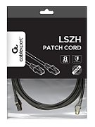 GEMBIRD PP8-LSZHCU-BK-3M S/FTP Cat. 8 LSZH patch cord black 3m