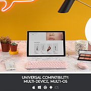 LOGITECH Keys-To-Go - BLUSH - US - BT - INTNL - APPLE