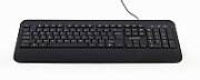 GEMBIRD KB-UML-03 Slim Rainbow backlight multimedia keyboard black US layout
