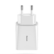 INCARCATOR retea Baseus Speed Mini, Quick Charge 20W, 1 x USB Type-C 5V/3.0A, alb  CCFS-SN02  (include timbru verde 0.75 lei)