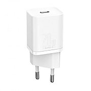 INCARCATOR retea Baseus Speed Mini, Quick Charge 20W, 1 x USB Type-C 5V/3.0A, alb  CCFS-SN02  (include timbru verde 0.75 lei)
