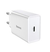 INCARCATOR retea Baseus Speed Mini, Quick Charge 20W, 1 x USB Type-C 5V/3.0A, alb  CCFS-SN02  (include timbru verde 0.75 lei)