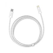CABLU alimentare si date Baseus Dynamic, Fast Charging Data Cable pt. smartphone, USB Type-C la Lightning Iphone PD 20W, braided, 1m, alb  CALD000002  (include timbru verde 0.25 lei)