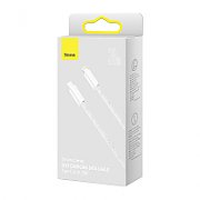 CABLU alimentare si date Baseus Dynamic, Fast Charging Data Cable pt. smartphone, USB Type-C la Lightning Iphone PD 20W, braided, 2m, alb  CALD000102  (include timbru verde 0.25 lei)