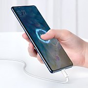 CABLU alimentare si date Baseus Superior, Fast Charging Data Cable pt. smartphone, USB la Micro-USB 2A, 1m, alb  CAMYS-02  (include TV 0.06 lei)