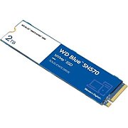 WD SSD WD, Blue, 2TB, M2 2280, PCI Express 3.0, 6 GB/s, R/W speed: up to 3500MBs/3000MBs