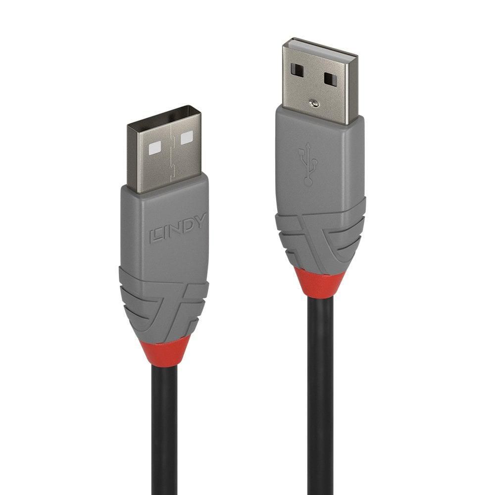 Cablu Lindy 3m USB 2.0 Type A to A, Anthra Line  https://www.lindy.co.uk/cables-adapters-c1/usb-c449/3m-usb-2-0-type-a- to-a-cable-anthra-line-p11309